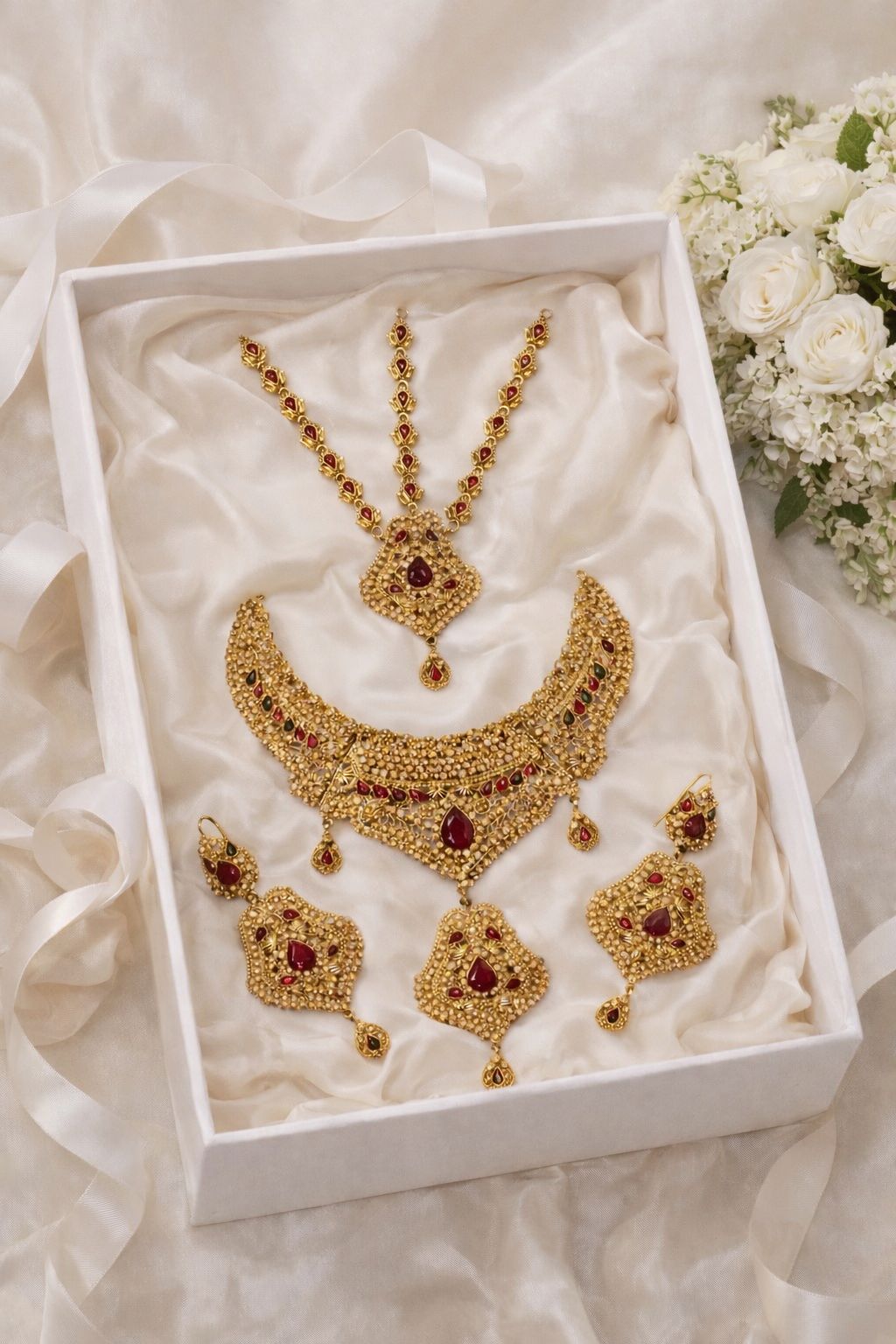 AFSHEEN SET (Maroon)