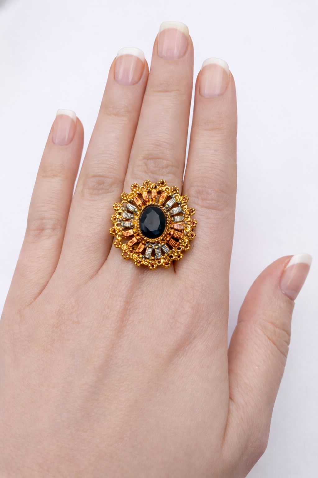Zircon Ring-221 (Black)