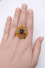 Zircon Ring-221 (Black)