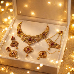 Rajwadi GULNAAR SET (Maroon)