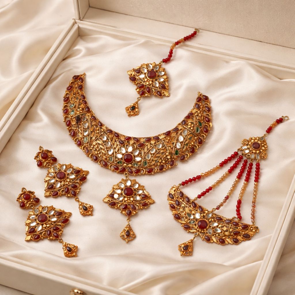 Rajwadi IRMA SET (Maroon)