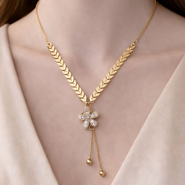 Zircon Pendant-391 (White)