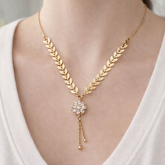 Zircon Pendant-398 (White)