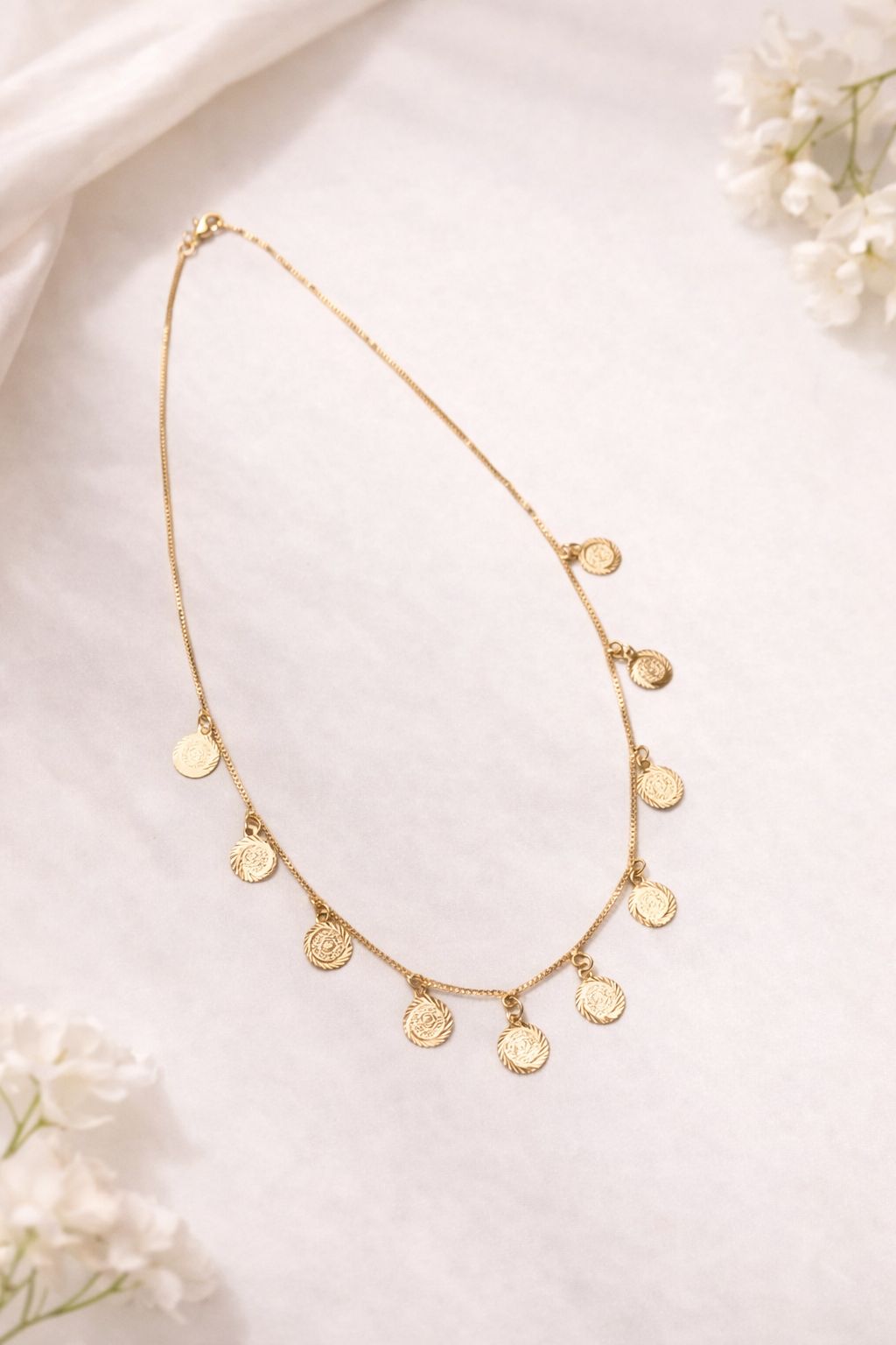 Gold Chain-138 (Coin) (Golden)