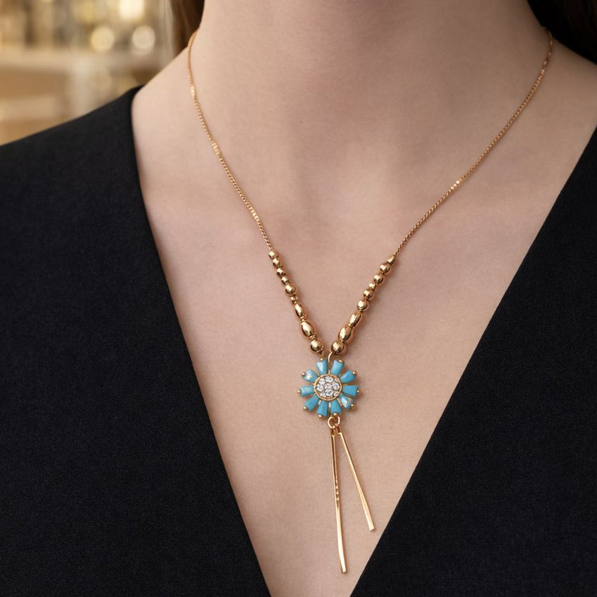 Zircon Pendant-402 (Ferozi)