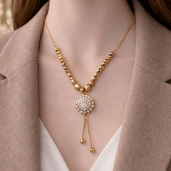 Zircon Pendant-394 (White)