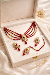 Paroi Choker Set-01 (Maroon)
