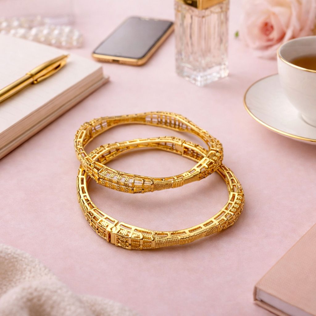 Madrasi Openable Kara-180 (Golden)