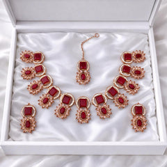 AIZA Set (Golden) (Maroon)