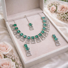 RUBINA Set (Silver) (Mint Green)