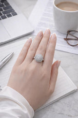 Zircon Ring-227 (Silver)