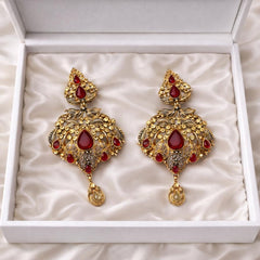 Pakistani Earring-03 (Maroon)