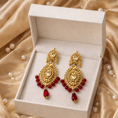Pakistani Earring-05 (Maroon)