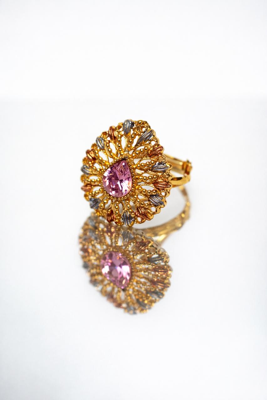 Zircon Ring-231 (Pink)