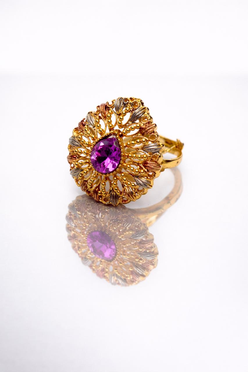 Zircon Ring-231 (Purple)