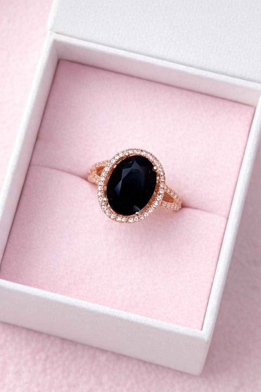 Zircon Ring-225 (Black)