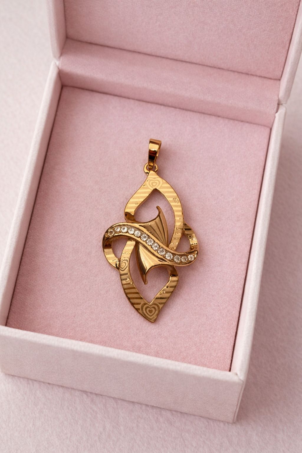 Zircon Locket without Chain-11 (Golden)