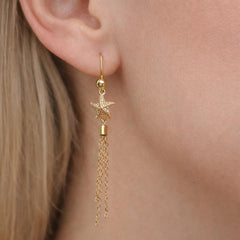 Dangling Earring-06 (Golden)