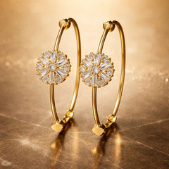 Adjustable Adult Bangle-108 (White)