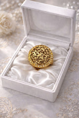 Gold Plated Ring-251 (Golden)