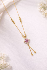 Zircon Pendant-410 (Pink)