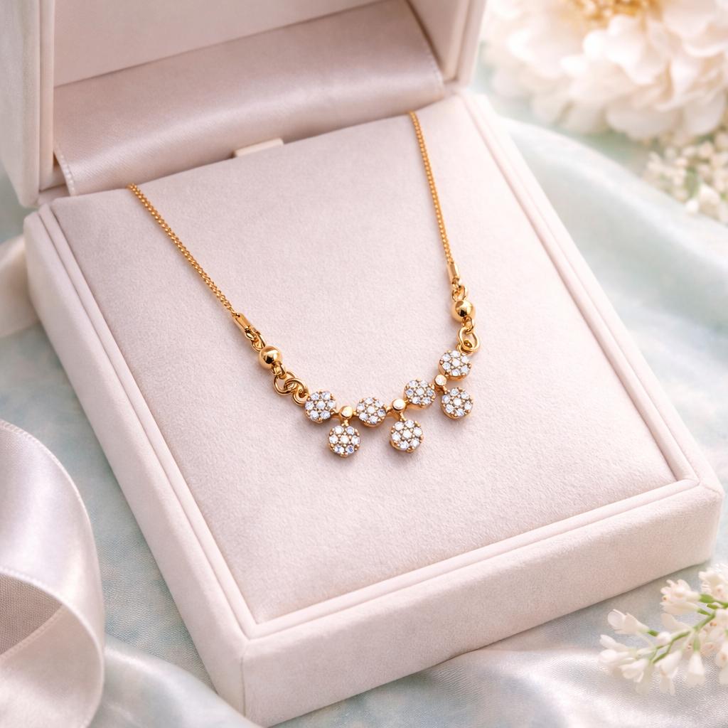 Zircon Pendant-418 (White)