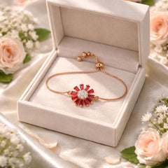 Adjustable Bracelet-248 (Maroon)