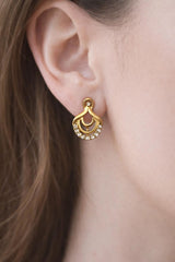 Zircon Fancy Studs-201 (White)