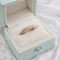 Zircon Ring-271 (Golden)