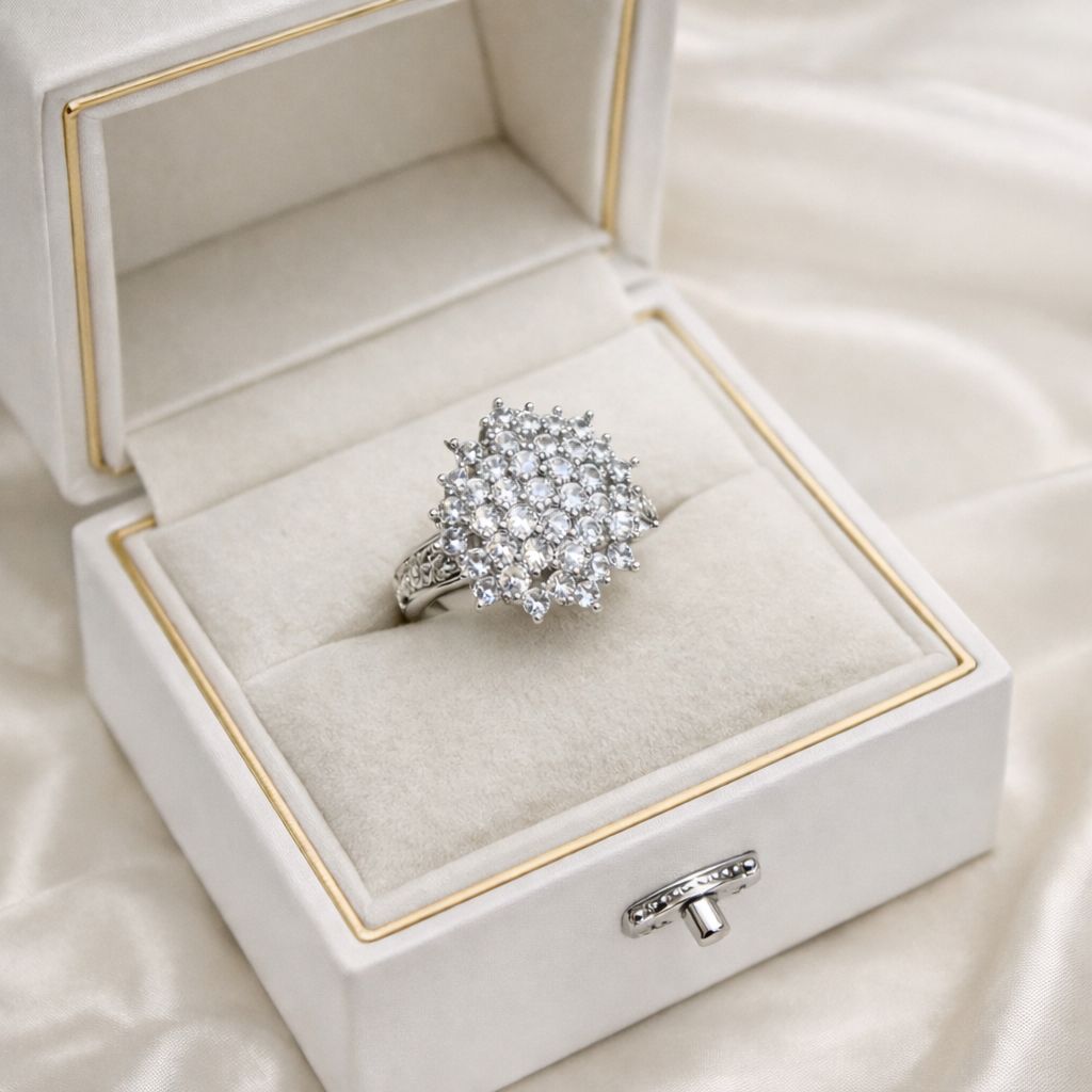 Zircon Ring-267 (Silver)