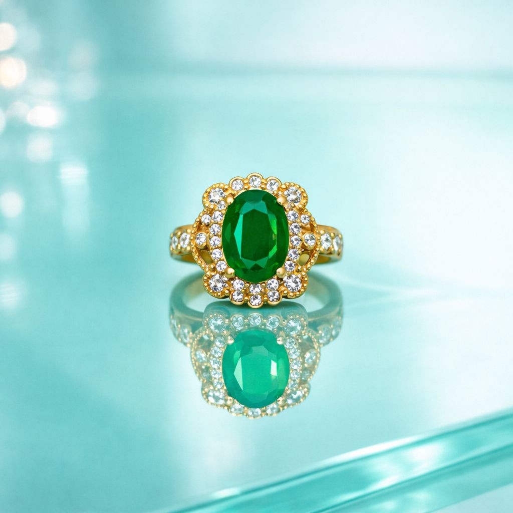 Zircon Ring-264 (Green)
