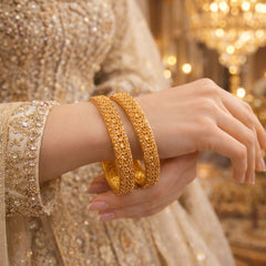 Gold Plated Openable Kara-04 (Golden)