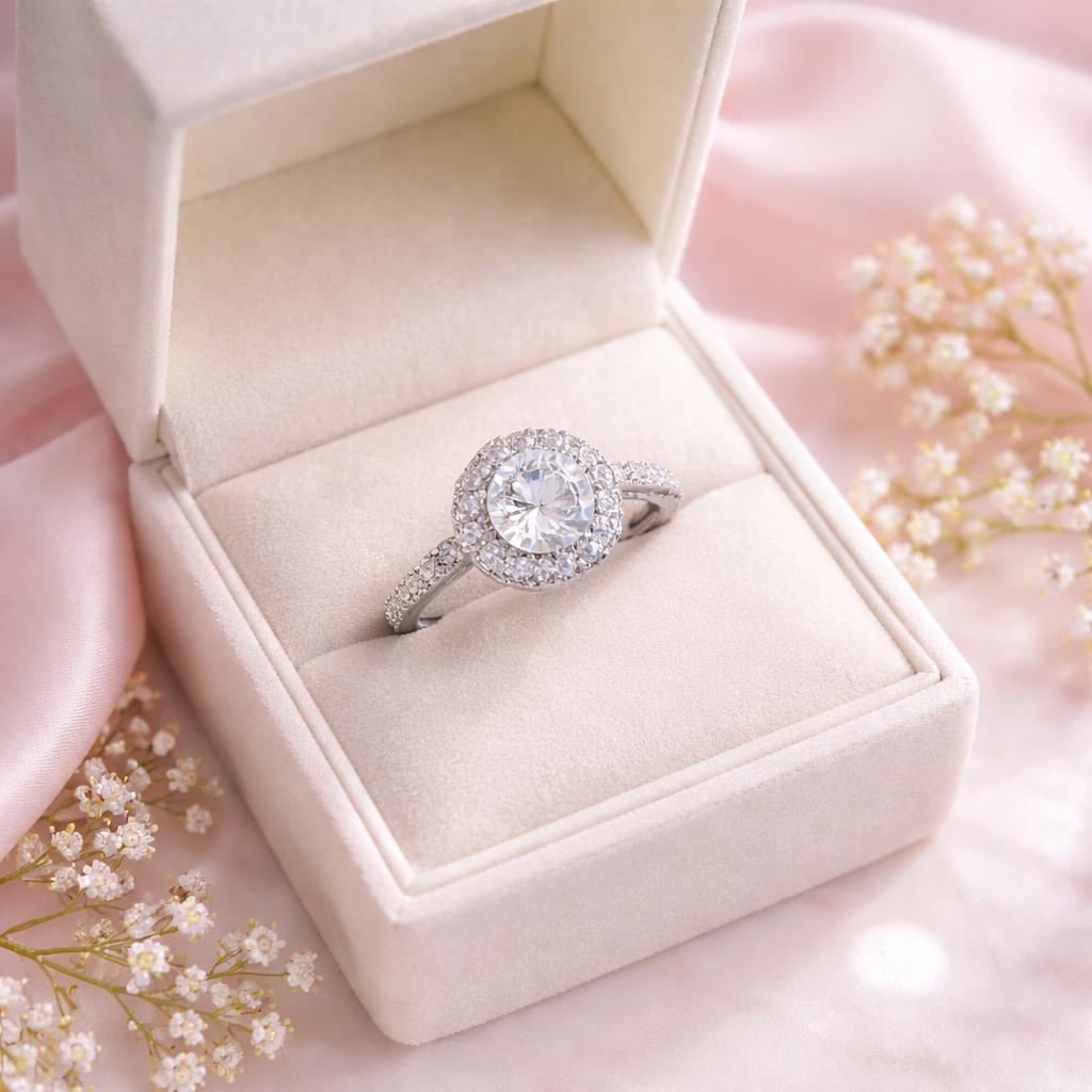 Zircon Ring-251 (Silver)