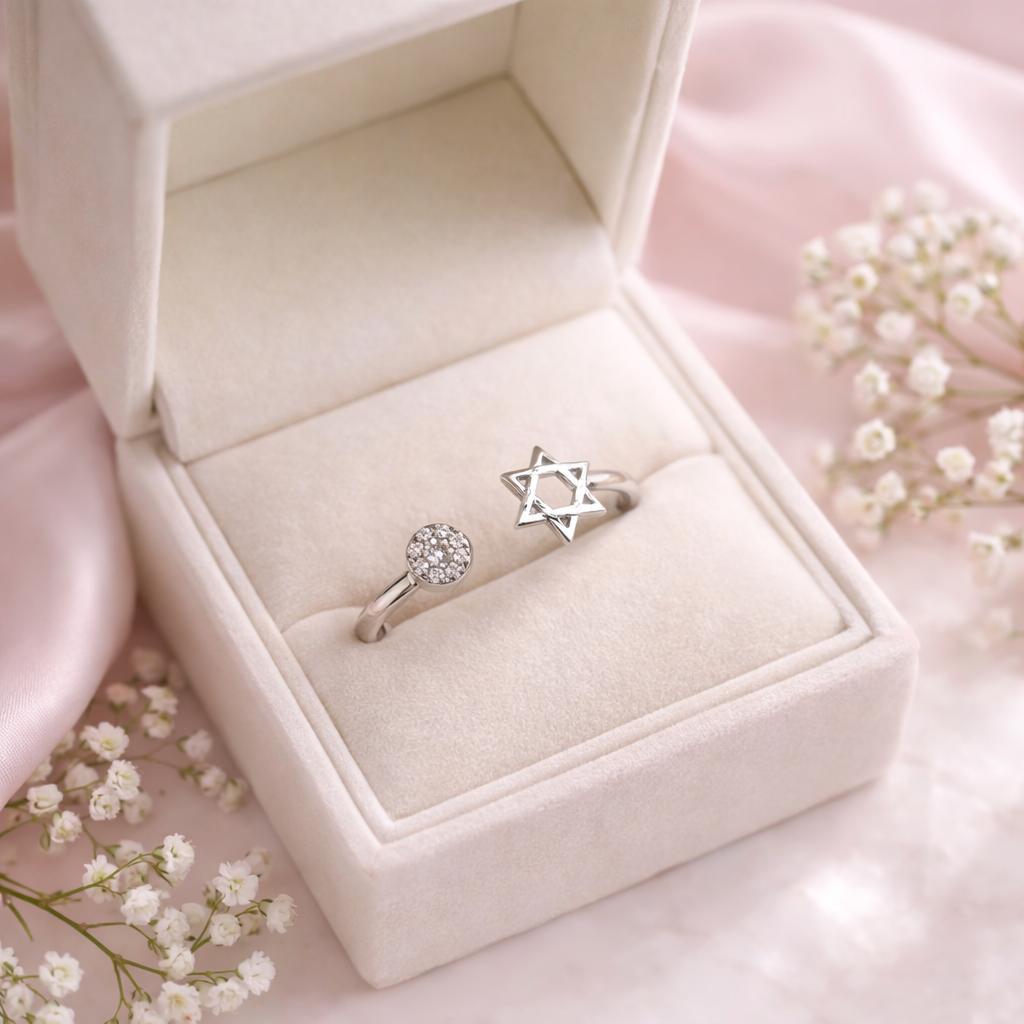 Zircon Ring-248 (Silver)