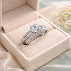 Zircon Ring-247 (Silver)