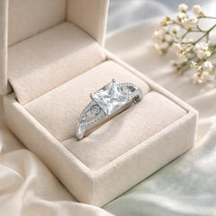 Zircon Ring-246 (Silver)