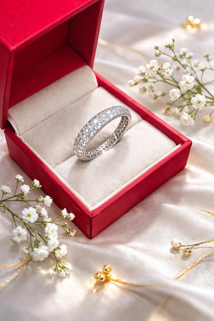 Zircon Ring-276 (Silver)