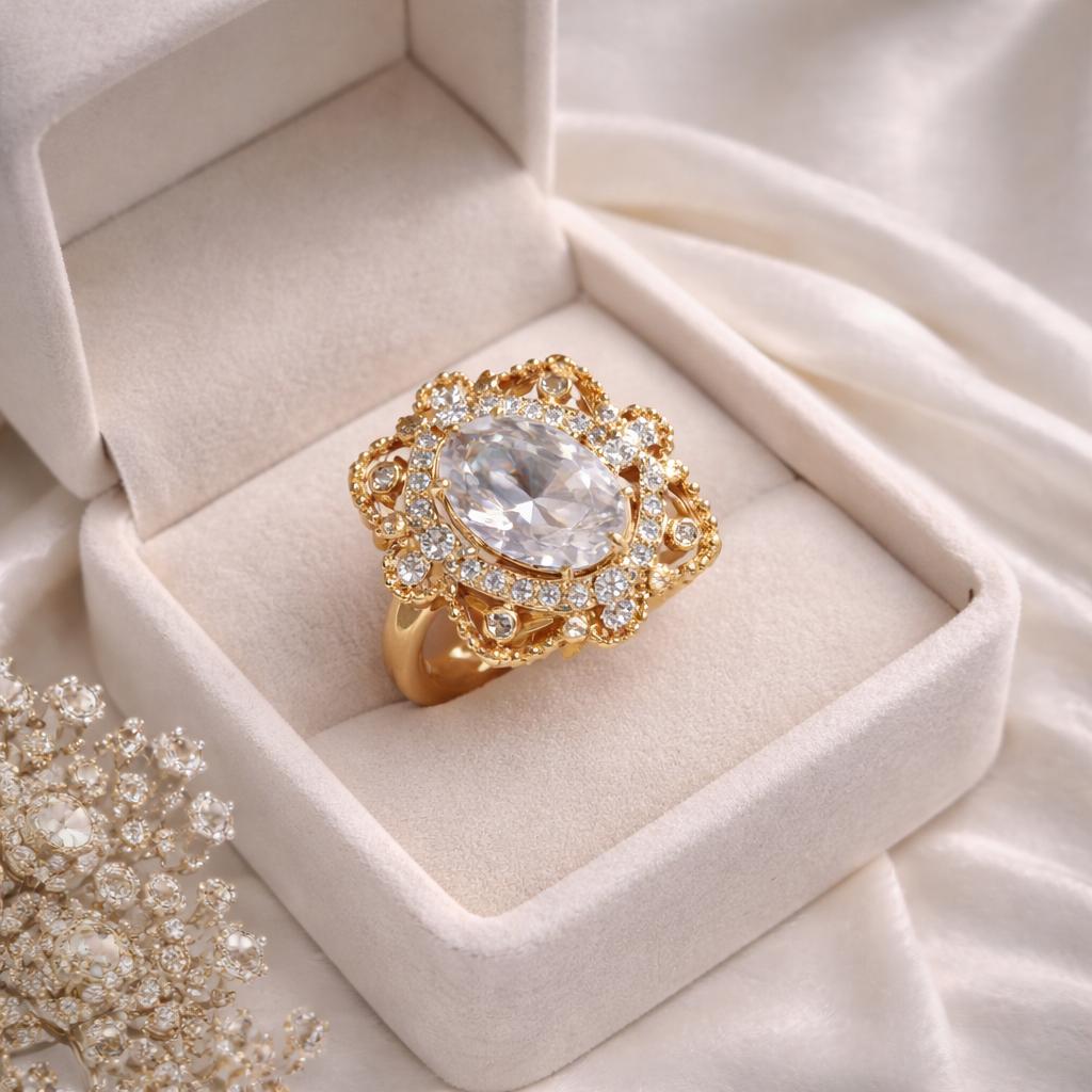 Zircon Ring-278 (White)