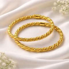 Gold Bangles-139 (Golden)