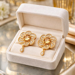 Zircon Earring-150 (Golden)