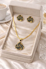 Stainless Steel Locket set-48 (Black)