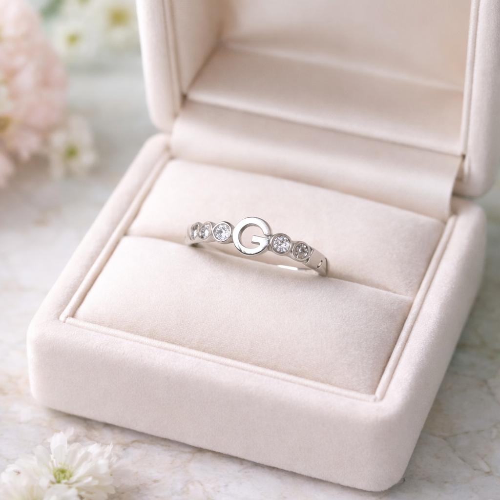 Zircon Ring-296 (Silver)