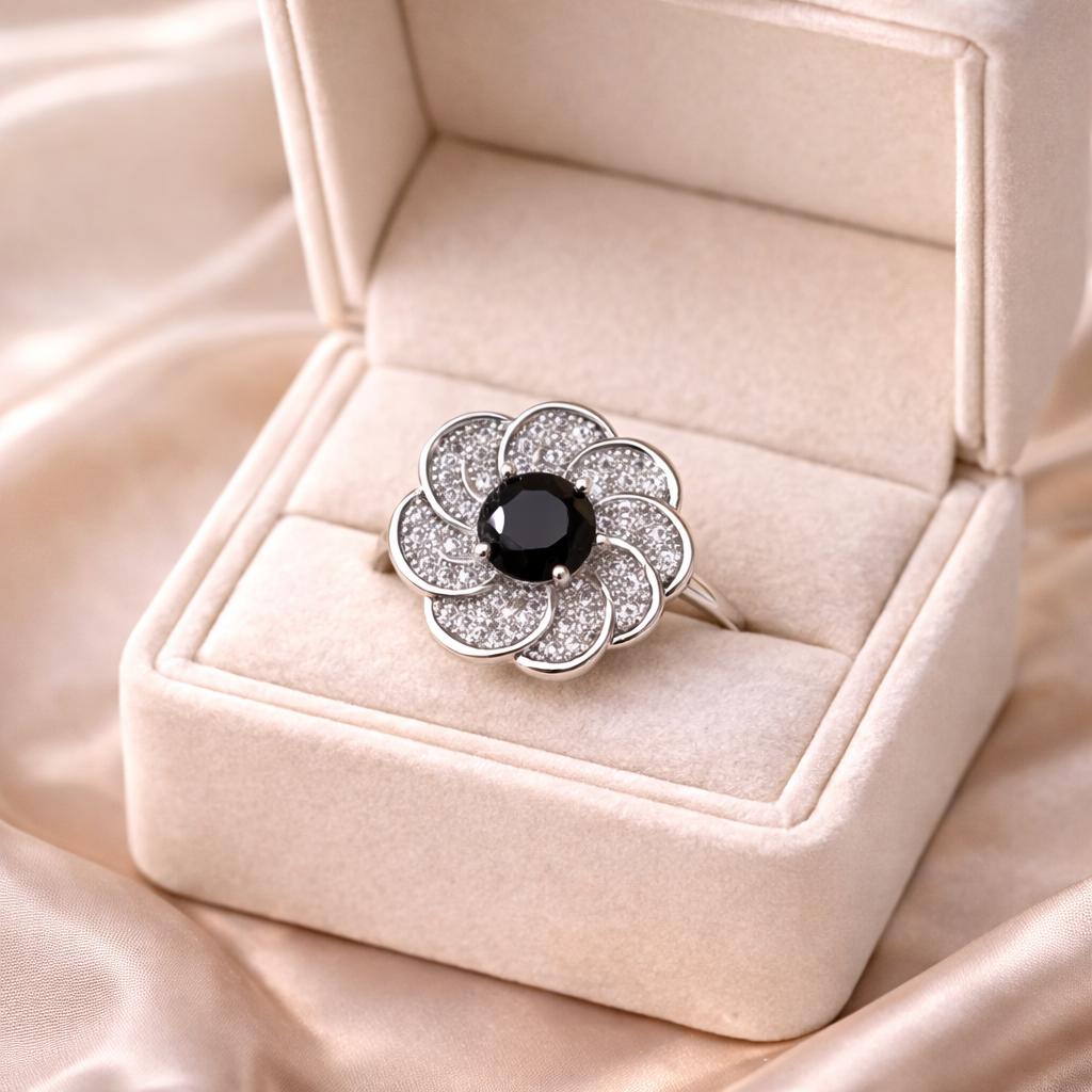 Zircon Ring-288 (Silver)