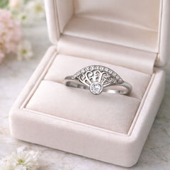 Zircon Ring-308 (Silver)