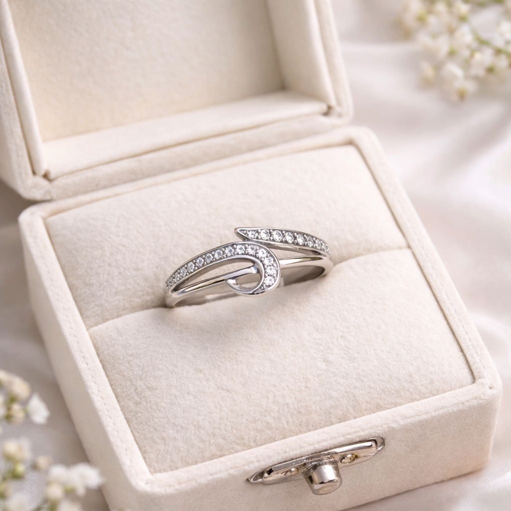 Zircon Ring-317 (Silver)