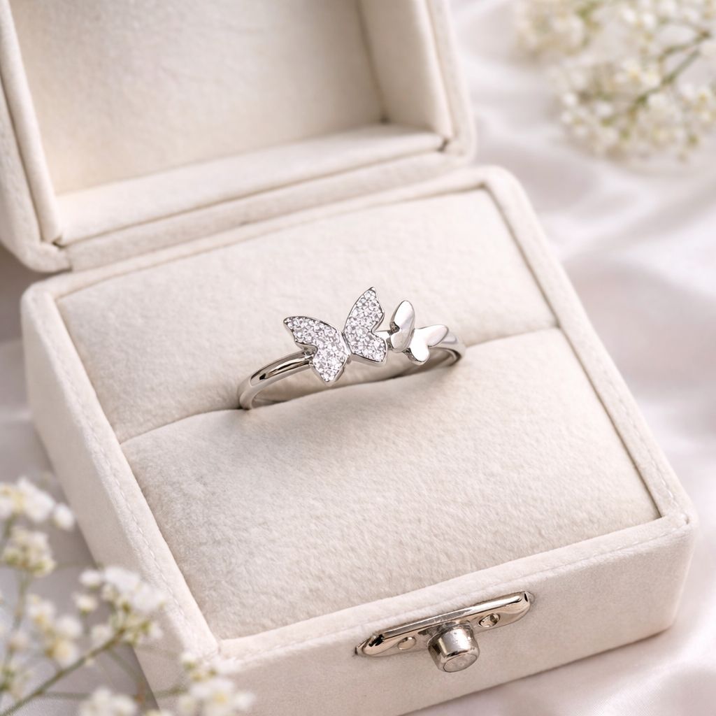 Zircon Ring-319 (Silver)