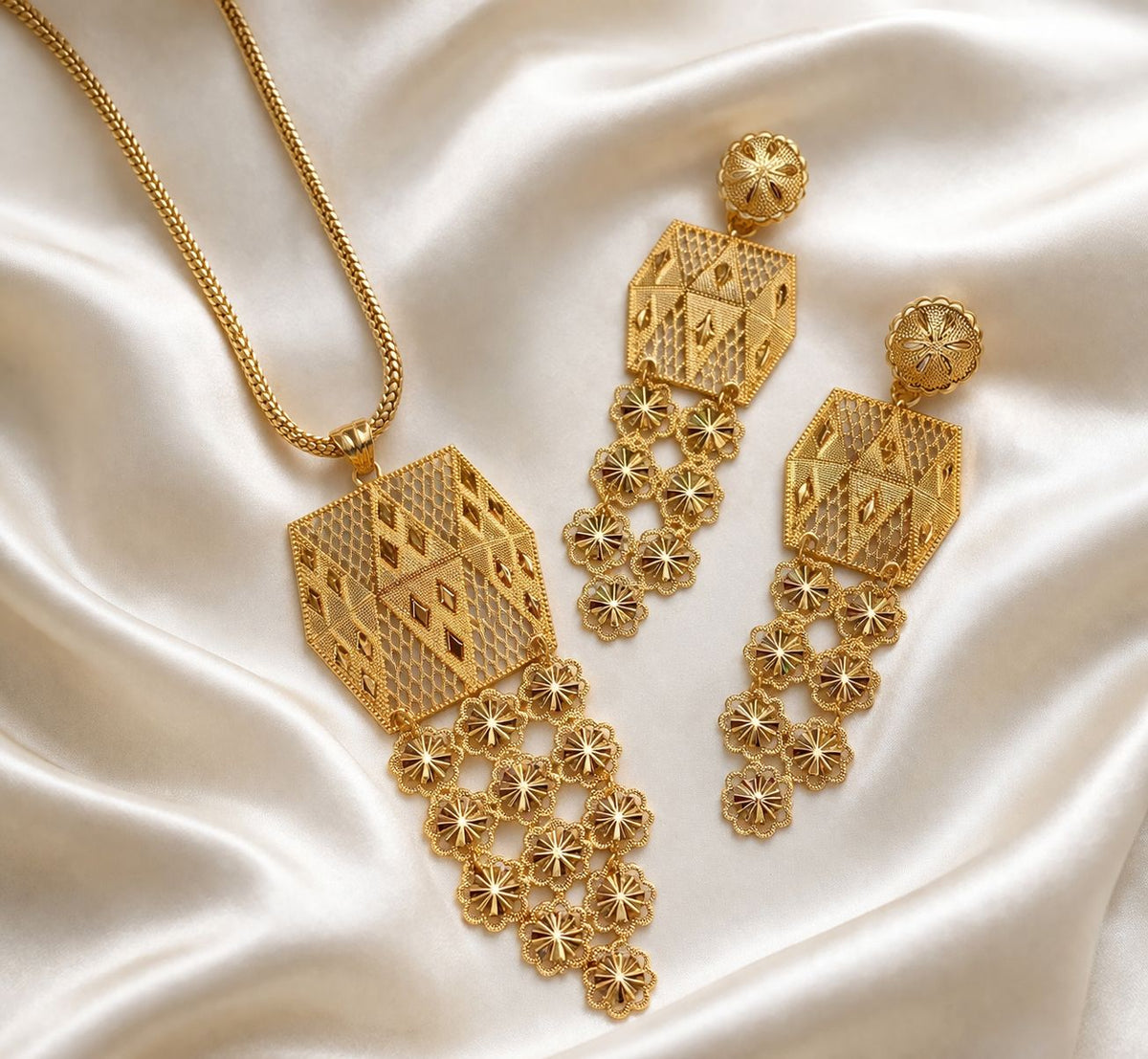 Gold Plated Locket set-07