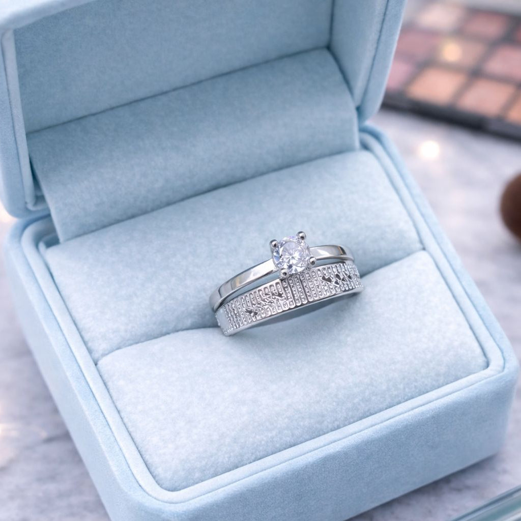 Zircon Ring-322 (Silver)