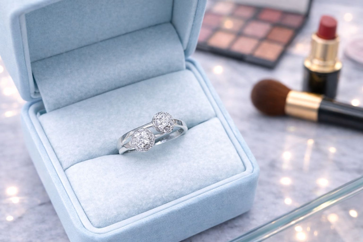 Zircon Ring-323 (Silver)