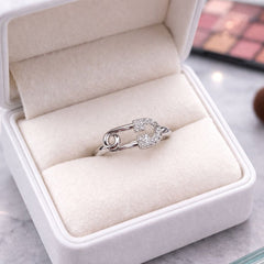 Zircon Silver Rings (Pack of 5)